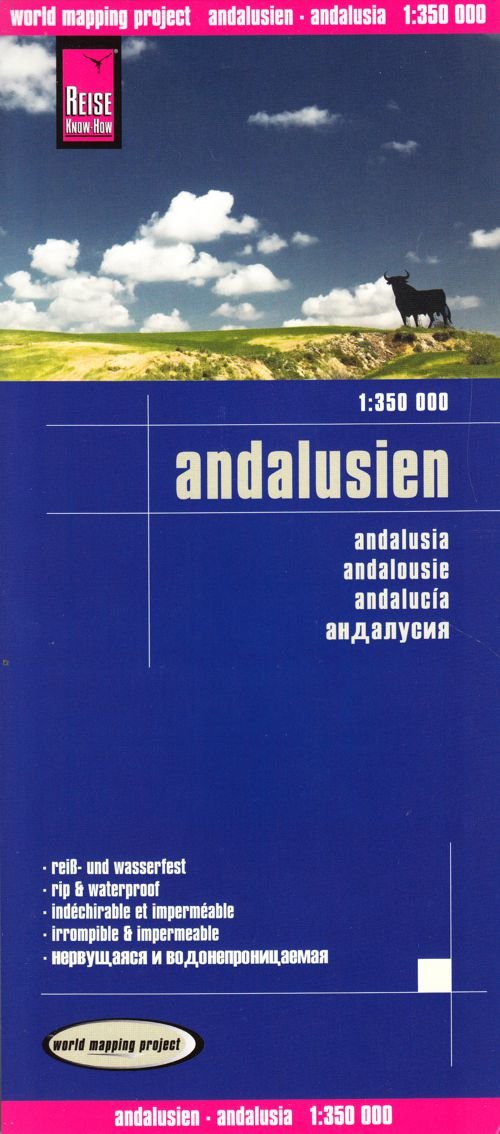 Reise Know-How Landkarte Andalusien (1:350.000): world mapping project Leisure, Home & Garden