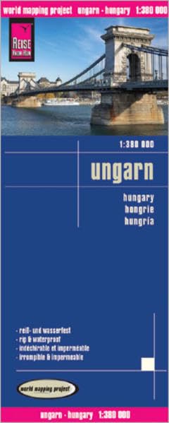 Reise Know-How Landkarte Ungarn (1:380.000): world mapping project Leisure, Home & Garden