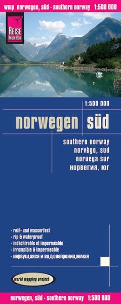 Reise Know-How Landkarte Norwegen Süd (1:500.000): world mapping project Leisure, Home & Garden