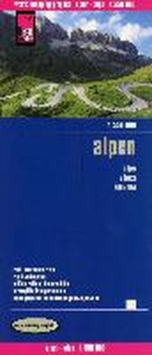 Reise Know-How Landkarte Alpen 1 : 550 000 Leisure, Home & Garden