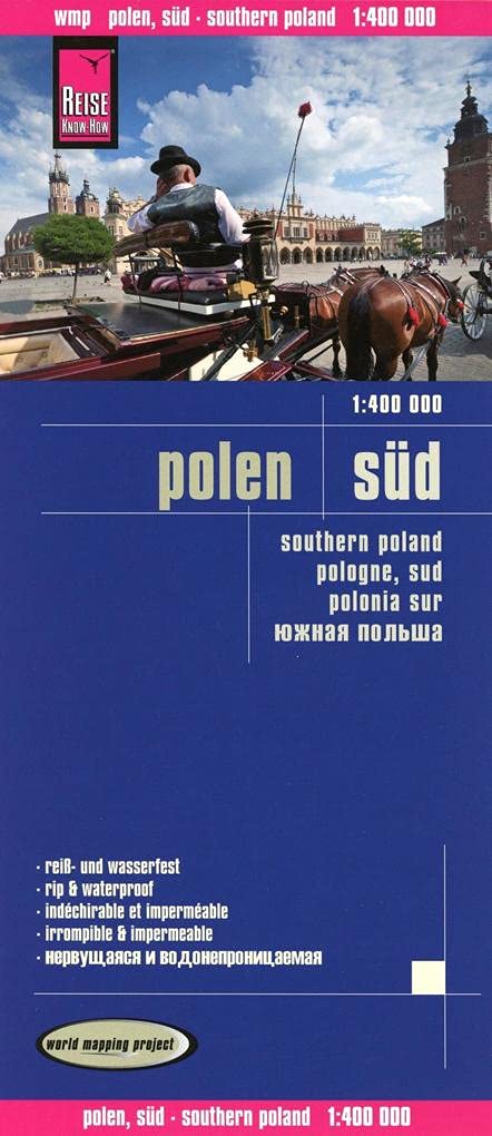 Reise Know-How Landkarte Polen, Süd (1:400.000): world mapping project Leisure, Home & Garden