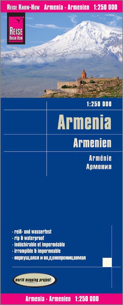 Reise Know-How Landkarte Armenien / Armenia (1:250.000) Leisure, Home & Garden
