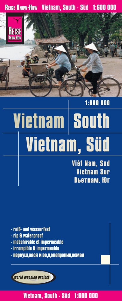 Reise Know-How Landkarte Vietnam Süd (1:600.000): world mapping project Leisure, Home & Garden