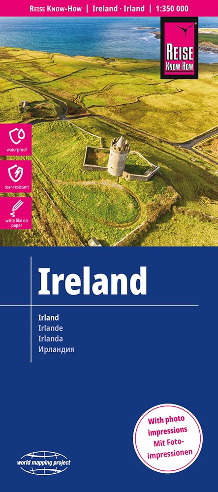 Reise Know-How Landkarte Irland / Ireland (1:350.000) Leisure, Home & Garden