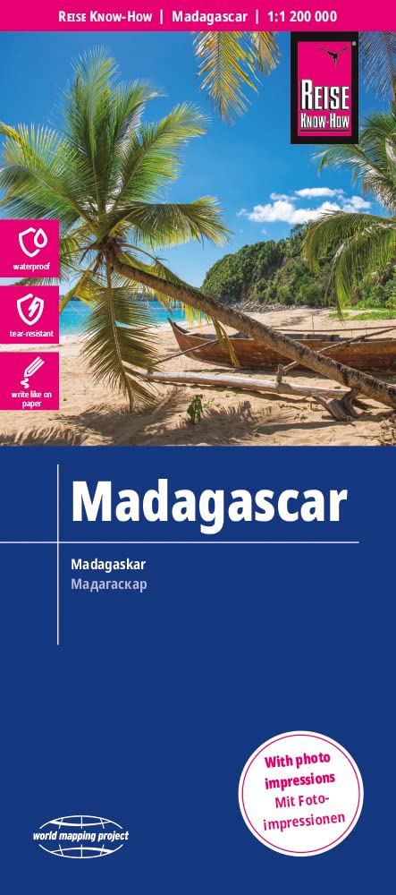 Reise Know-How Landkarte Madagaskar / Madagascar (1:1.200.000) Leisure, Home & Garden