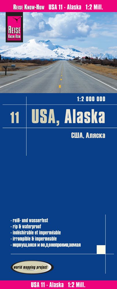 Reise Know-How Landkarte USA 11, Alaska (1 : 2.000.000) Leisure, Home & Garden