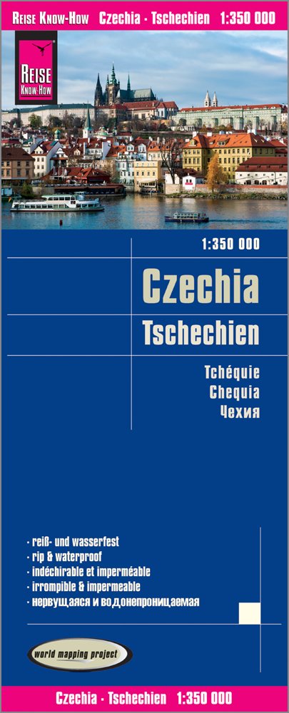 Reise Know-How Landkarte Tschechien / Czechia 1:350.000 Leisure, Home & Garden