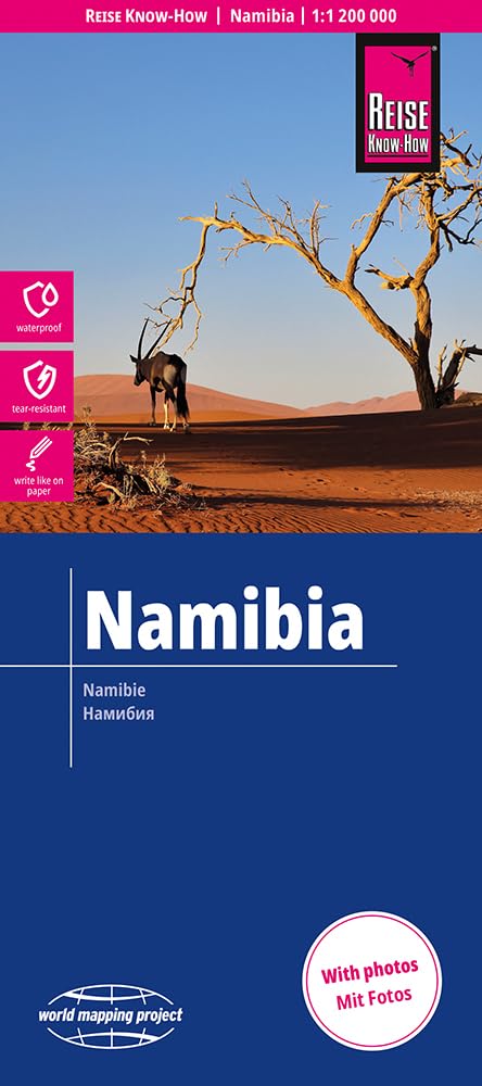 Reise Know-How Landkarte Namibia (1:1.200.000) Leisure, Home & Garden