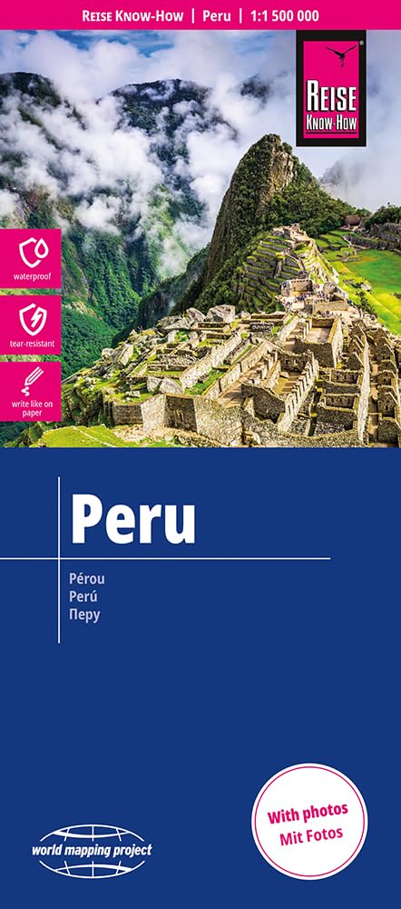 Reise Know-How Landkarte Peru (1:1.500.000) Leisure, Home & Garden