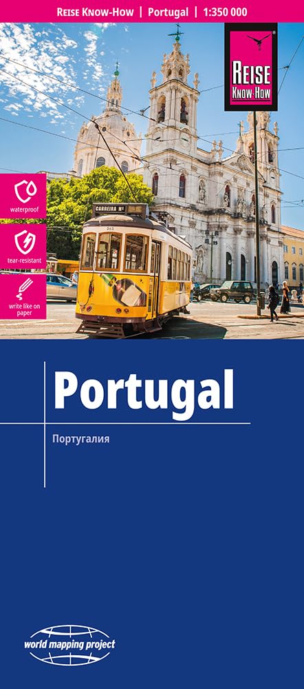 Reise Know-How Landkarte Portugal (1:350.000) Leisure, Home & Garden