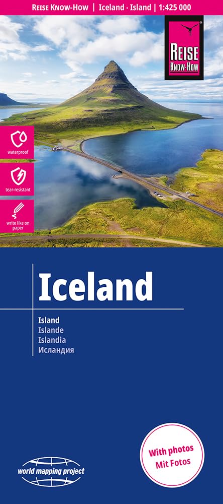 Reise Know-How Landkarte Island / Iceland (1:425.000) Leisure, Home & Garden