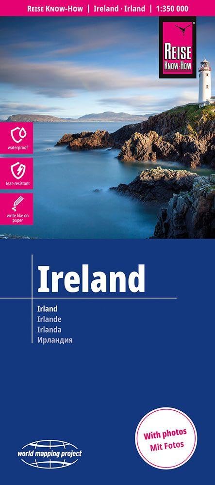 Reise Know-How Landkarte Irland / Ireland (1:350.000) Leisure, Home & Garden