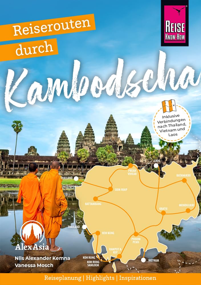 Reiserouten durch Kambodscha  - Reiseplanung, Highlights, Inspirationen Leisure, Home & Garden