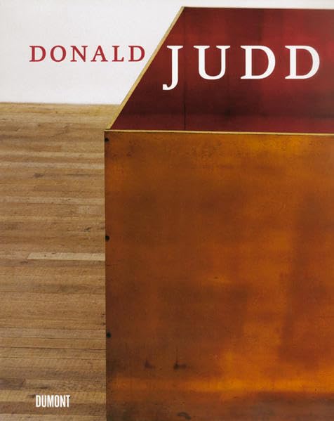 Donald Judd Second-hand books on film, art and culture