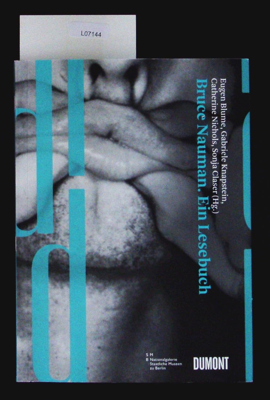 Product Image: Dumont Dokumente: Bruce Nauman.: Ein Lesebuch
