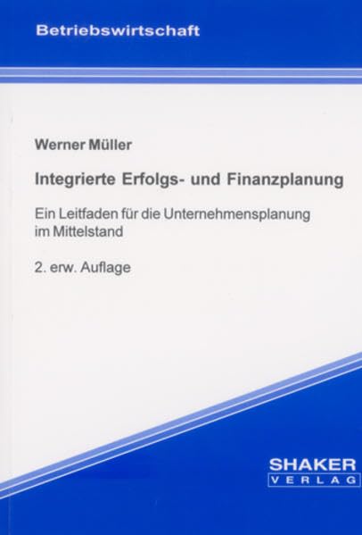 Product Image: Integrierte Erfolgs- und Finanzplanung