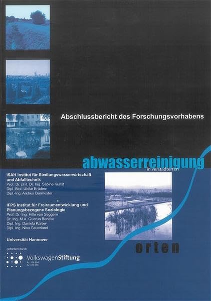 Abwasserreinigung in verstädterten Orten (Berichte aus der Umweltwissenschaft) Architecture