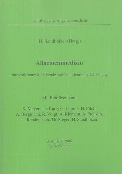 Allgemeinmedizin Medicine Books