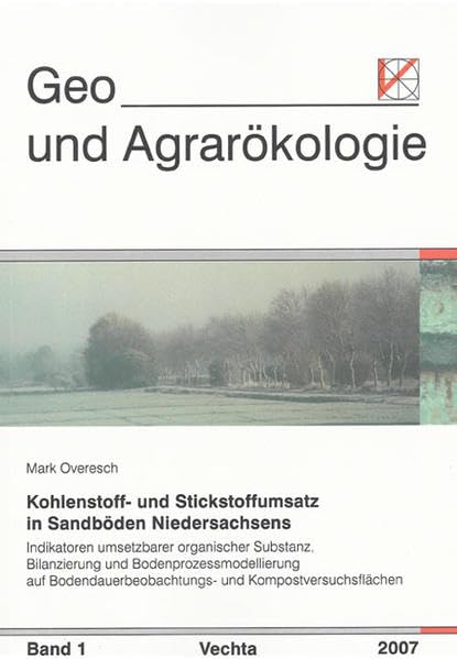 Kohlenstoff- und Stickstoffumsatz in Sandböden Niedersachsens book