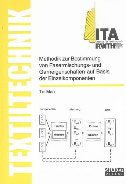 Methodik zur Bestimmung von Fasermischungs- und Garneigenschaften auf Basis der Einzelkomponenten (Berichte aus der Textiltechnik) Media & Communication