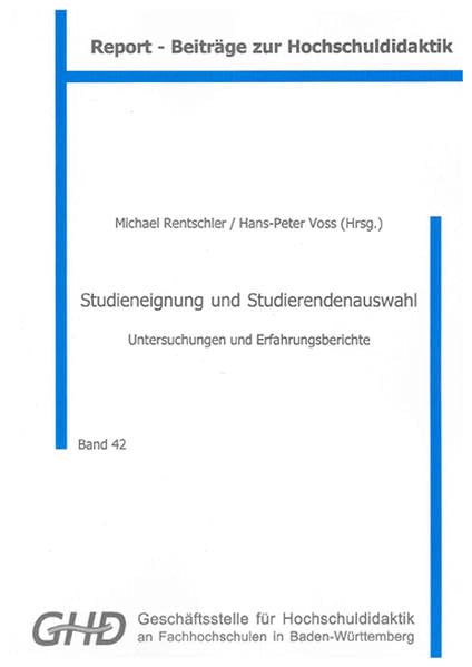 Product Image: Studieneignung und Studierendenauswahl