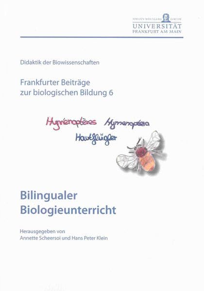 Bilingualer Biologieunterricht (Frankfurter Beiträge zur biologischen Bildung) Politics & History