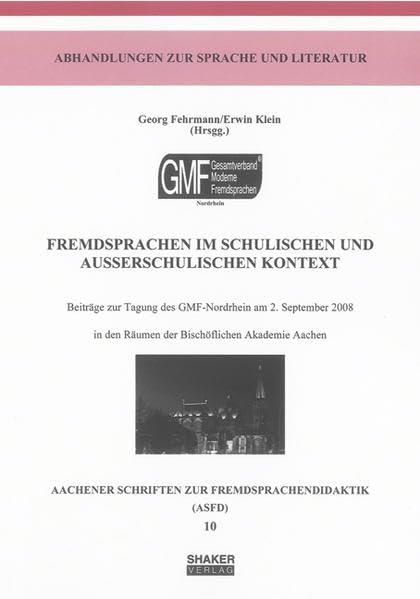 Fremdsprachen im schulischen und außerschulischen Kontext Social Sciences