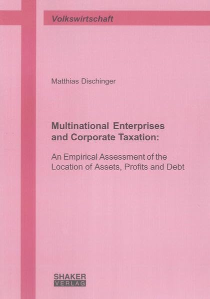 Multinational Enterprises and Corporate Taxation: Law