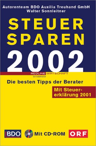 Steuer Sparen 2002.Die besten Tipps der Berater Books