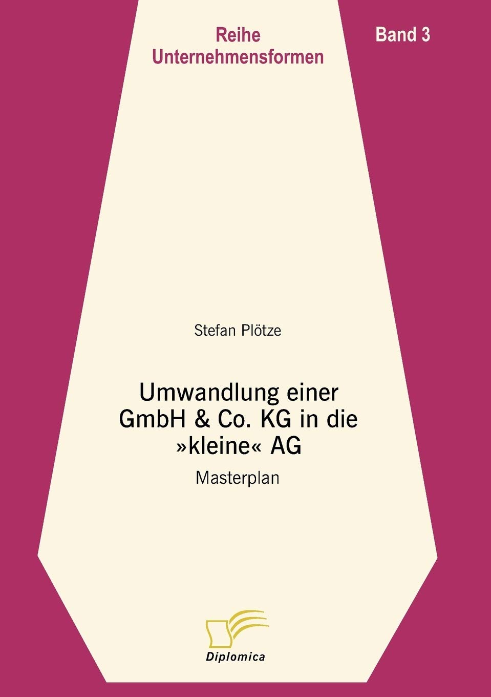 Product Image: Umwandlung einer GmbH & Co. KG in eine "kleine" AG