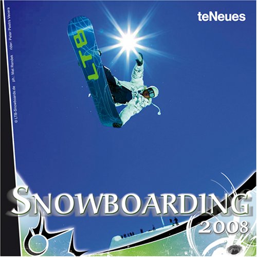 Snowboarding 2008 (2008 Snowboarding Grid Calendar) Leisure & Fun