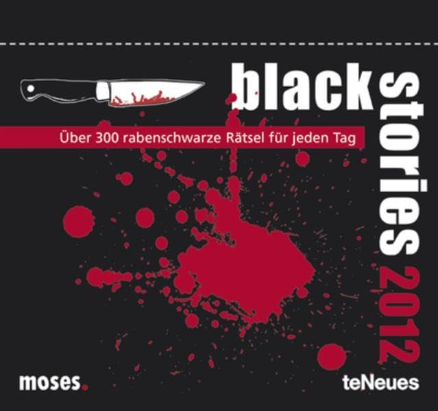 moses. black stories 2012 Calendars
