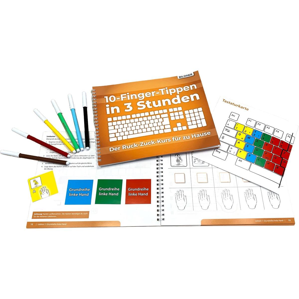 10-Finger-Tippen in 3 Stunden Business, Finance & Career