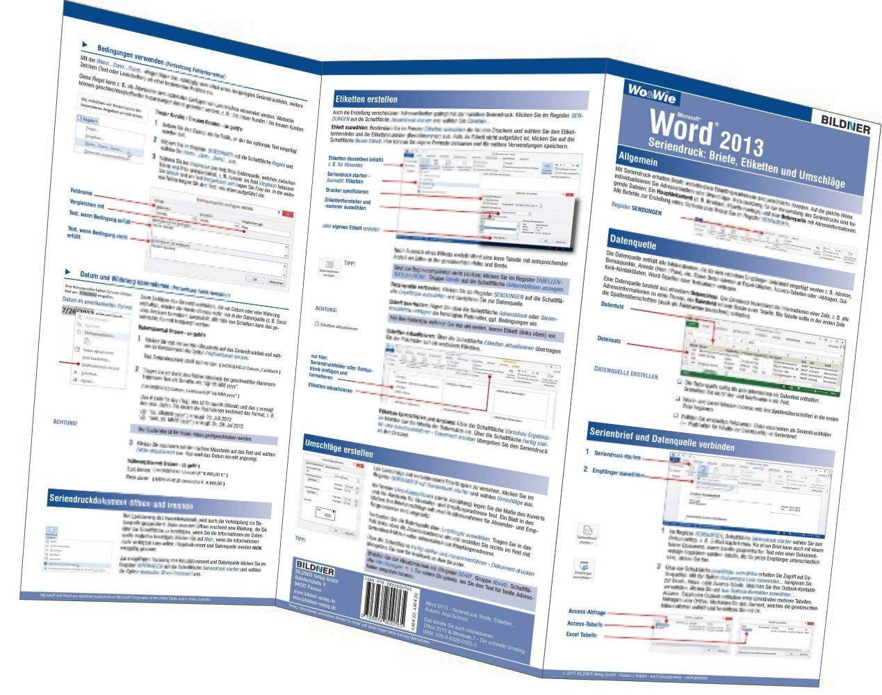 Wo&Wie: Word 2013 Seriendruck: Briefe, Etiketten und Umschläge Computer Science