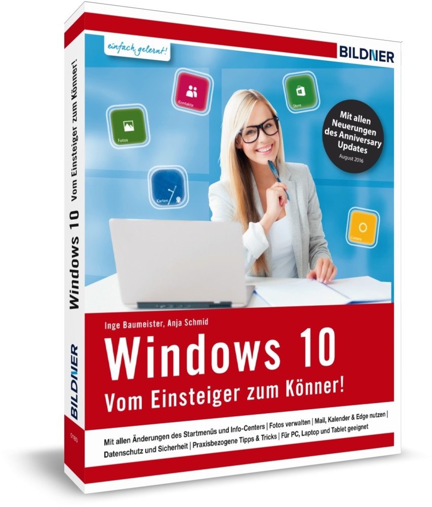 Product Image: Windows 10 - Vom Einsteiger zum Könner