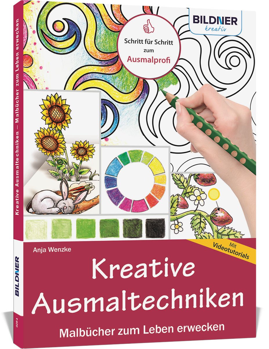 Kreative Ausmaltechniken - Malbücher zum Leben erwecken! Film, Art & Culture