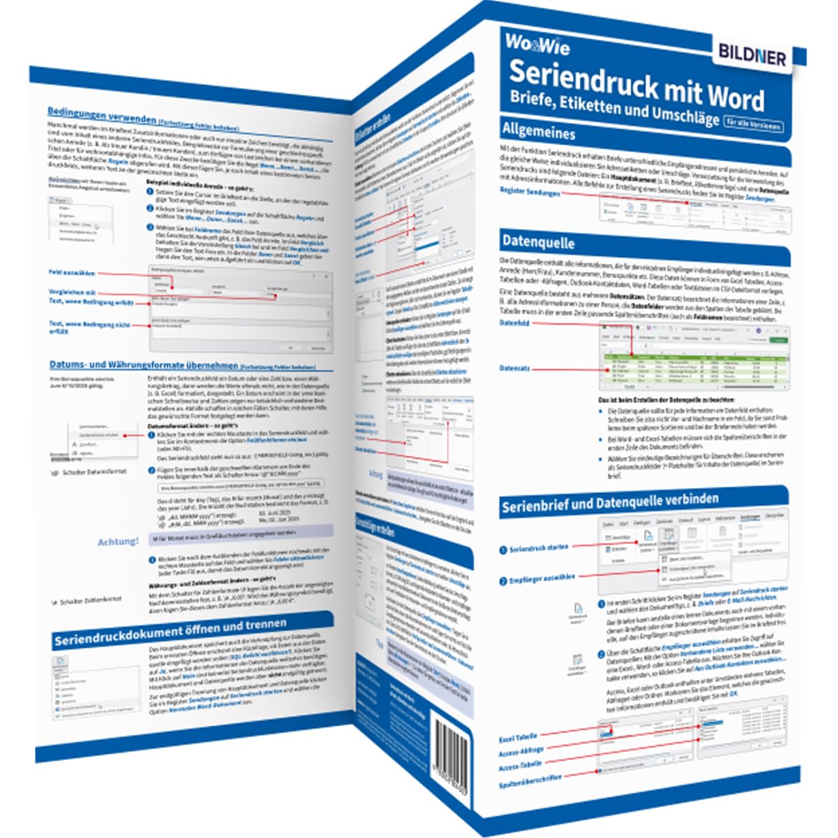 Seriendruck mit Word – Briefe, Etiketten und Umschläge - für alle Versionen: Die Wo&Wie Schnellübersicht Computer Science