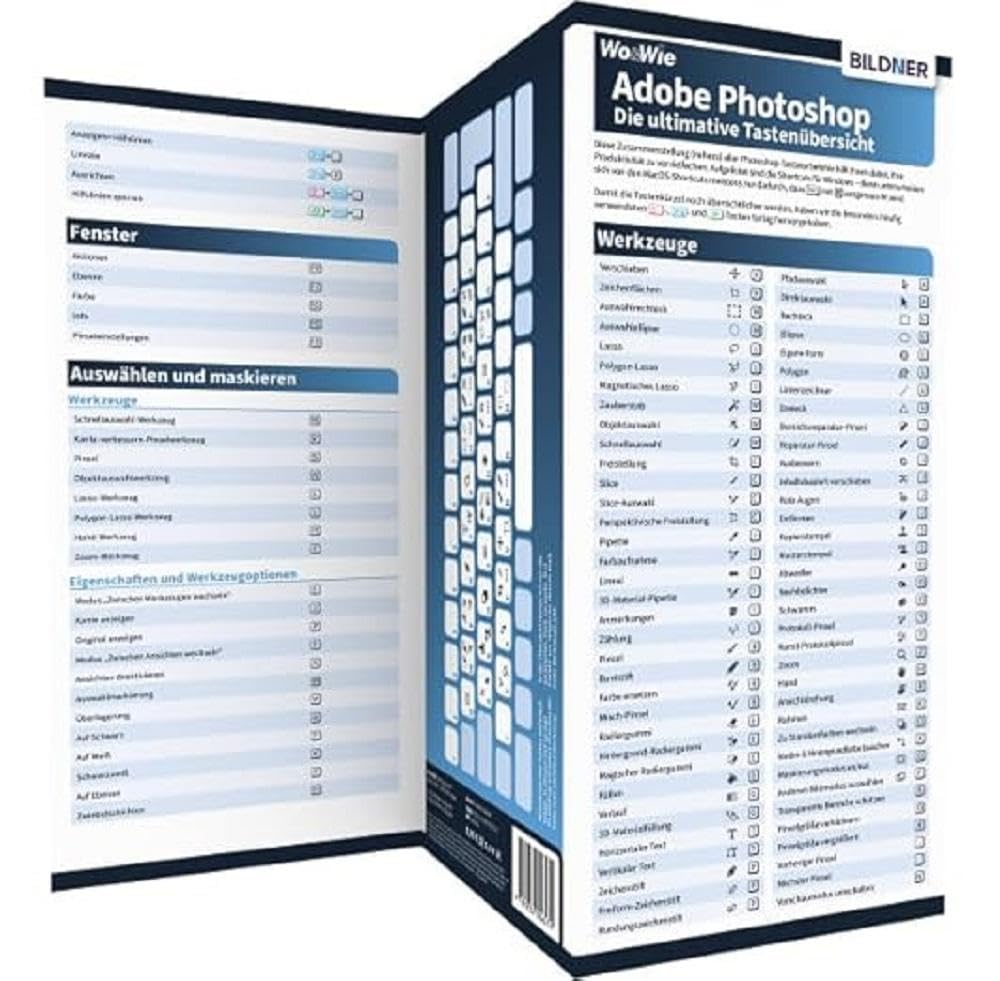 Photoshop - Die ultimative Tastenübersicht (für die Version CC = Creative Cloud) Business, Finance & Career