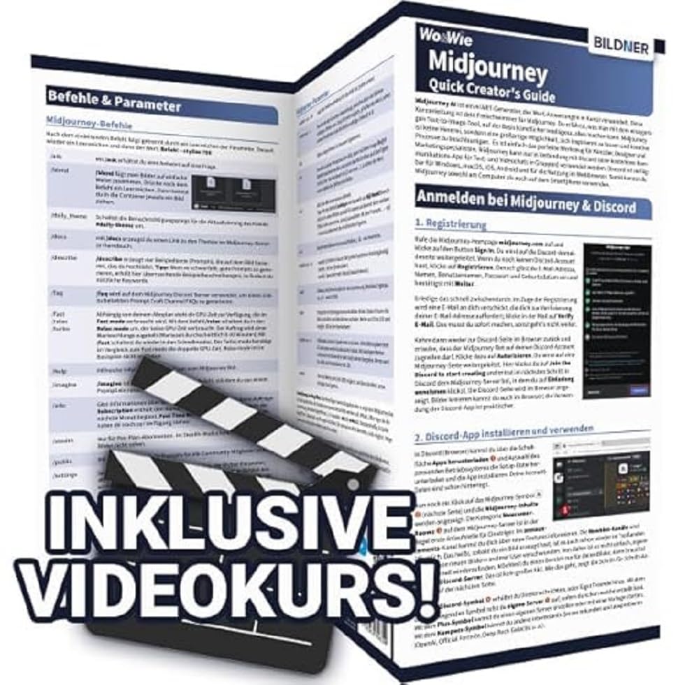 Midjourney - Installation, Kurzanleitung & die wichtigsten Prompts Hobbies & Crafts