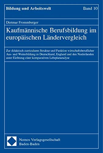 Kaufmännische Berufsbildung im europäischen Ländervergleich Law