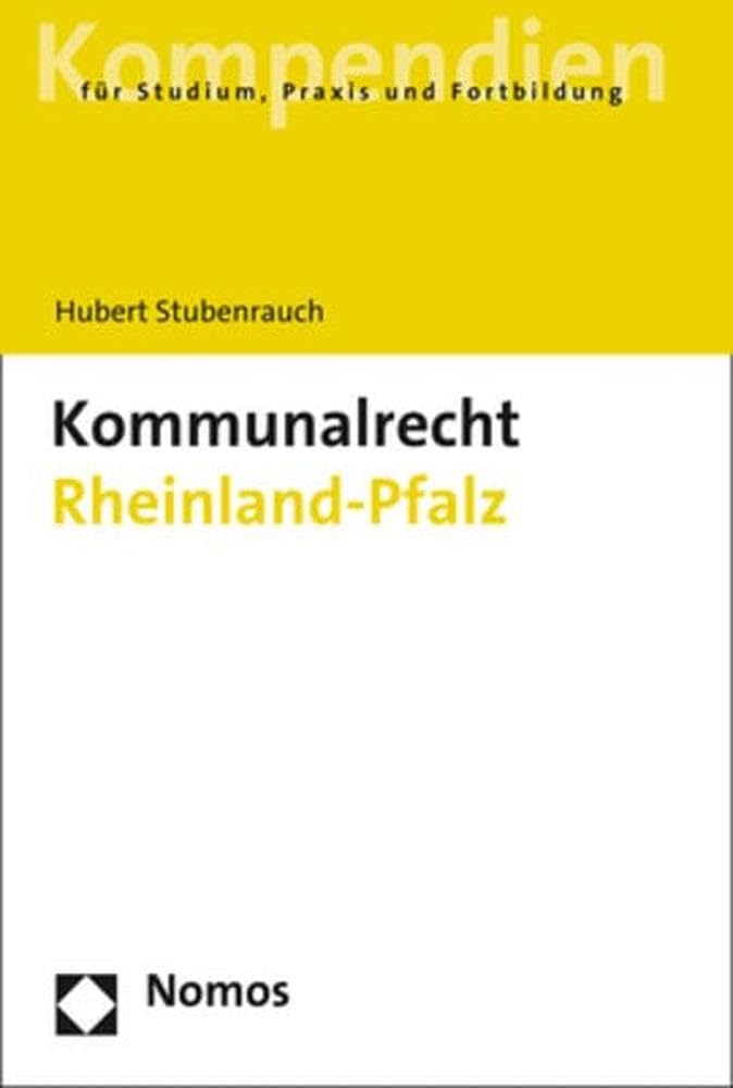 Kommunalrecht Rheinland-Pfalz Law