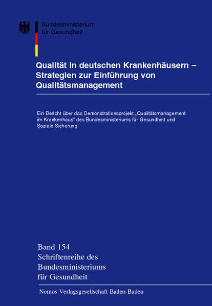 Qualität in deutschen Krankenhäusern - Strategien zur Einführung von Qualitätsmanagement Medicine