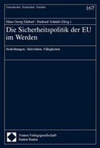 Die Sicherheitspolitik der EU im Werden Law