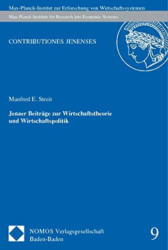 Jenaer Beiträge zur Wirtschaftstheorie und Wirtschaftspolitik Law