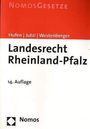 Landesrecht Rheinland-Pfalz Law