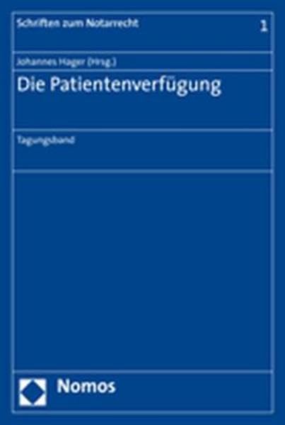 Die Patientenverfügung Law