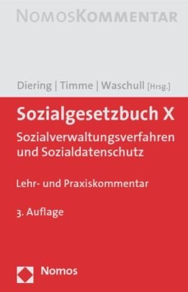 Sozialgesetzbuch X: Sozialverwaltungsverfahren und Sozialdatenschutz Law