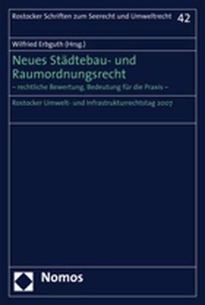 Neues Städtebau- und Raumordnungsrecht Law