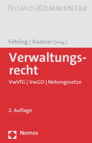 Verwaltungsrecht: VwVfG - VwGO - Nebengesetze Law