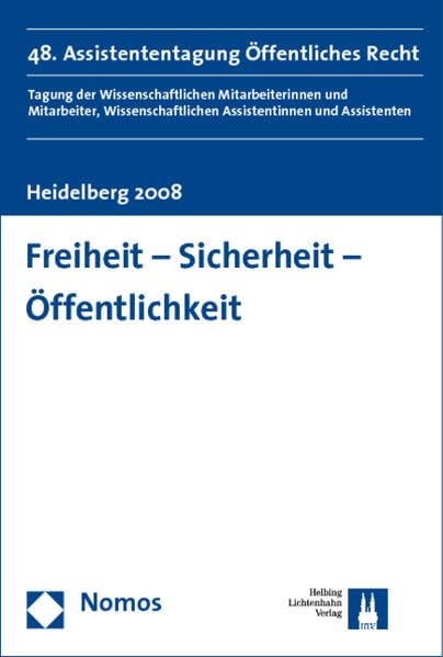 Freiheit - Sicherheit - Öffentlichkeit book